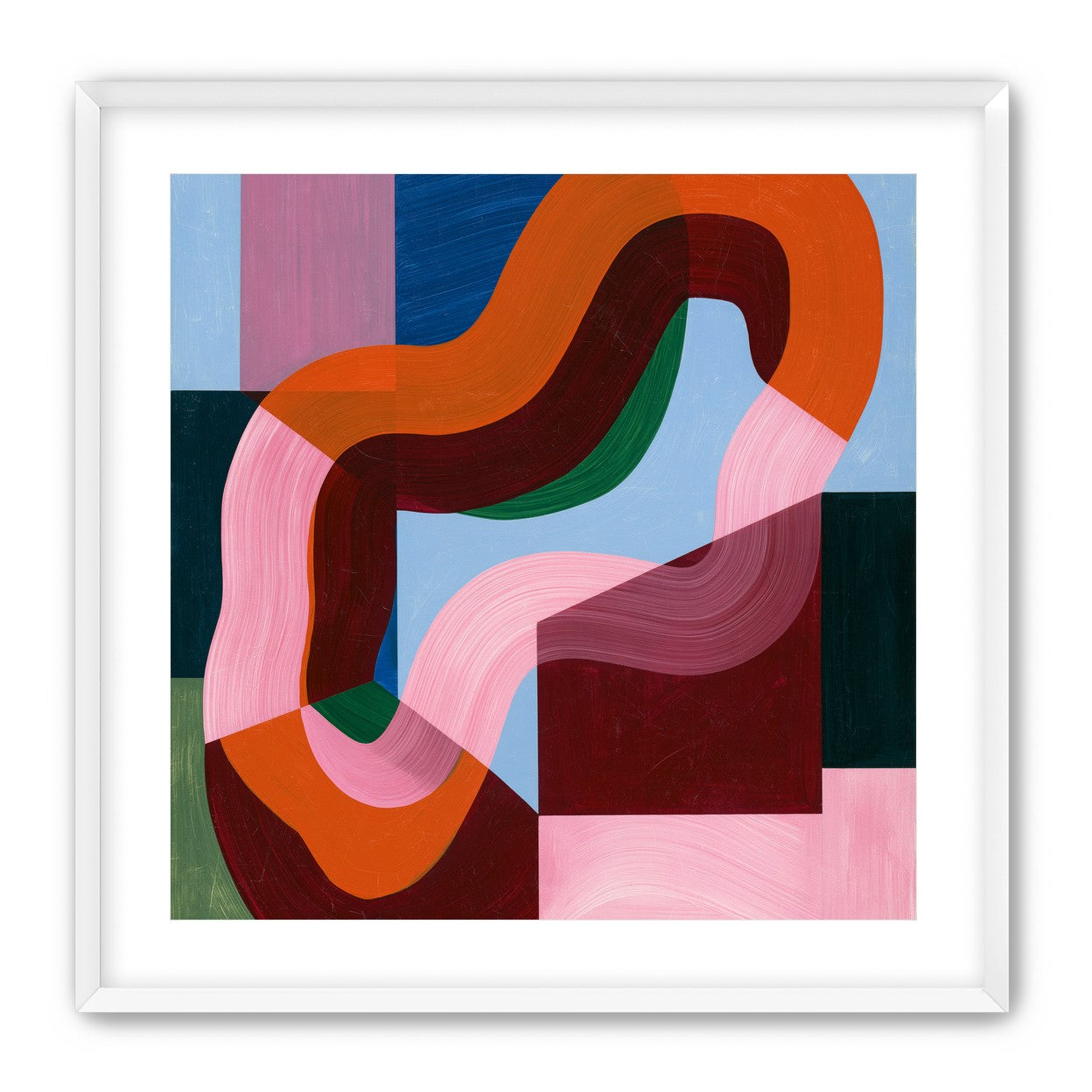 Pressure in the painted loop
