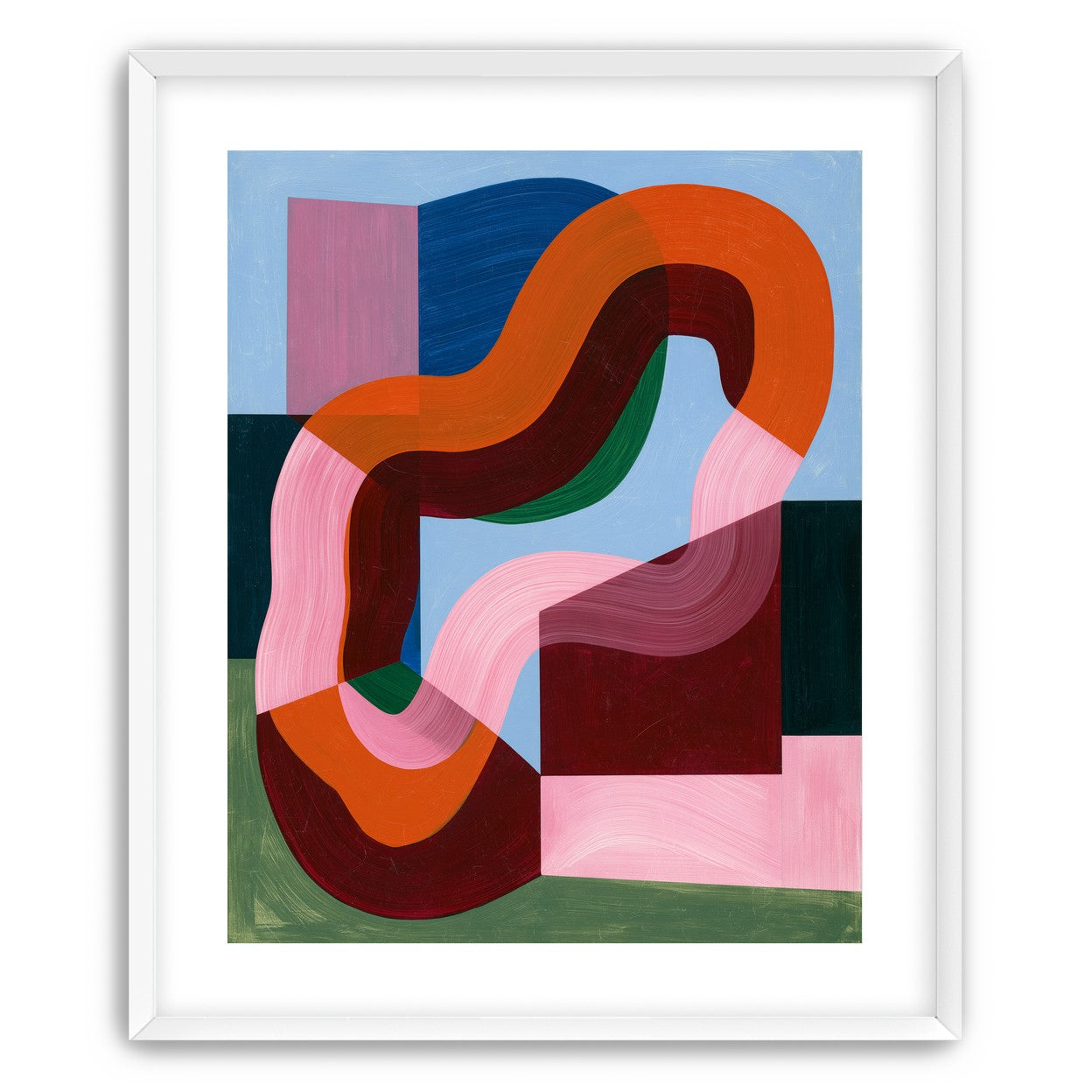 Pressure in the painted loop