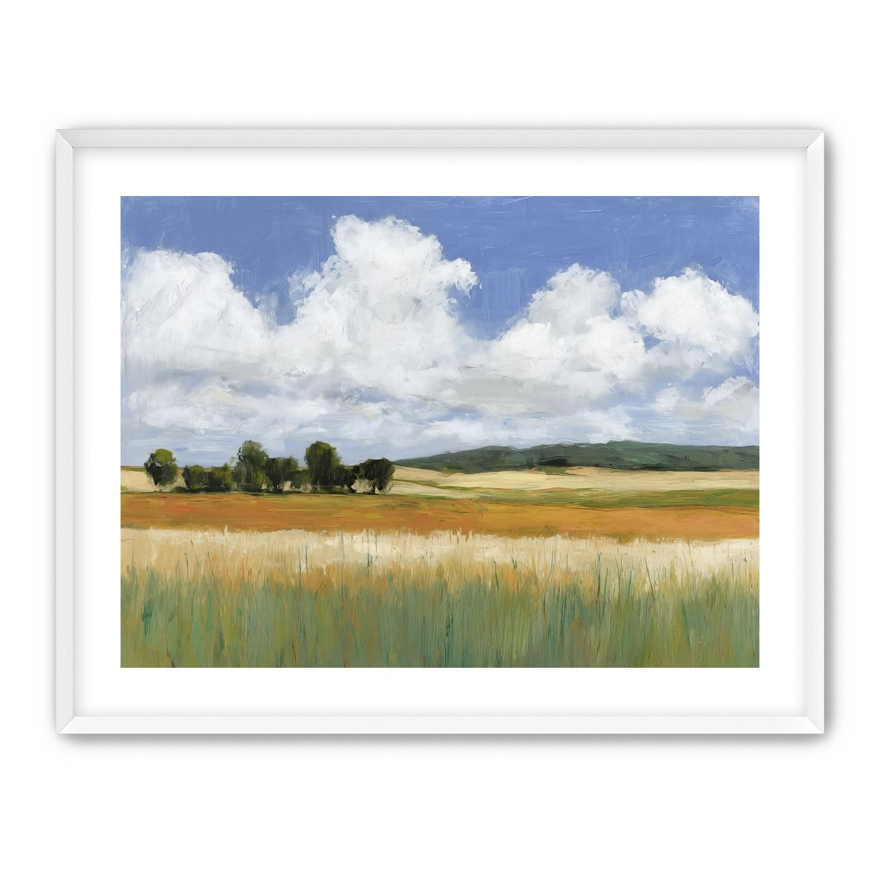 Meadow Under Clouds