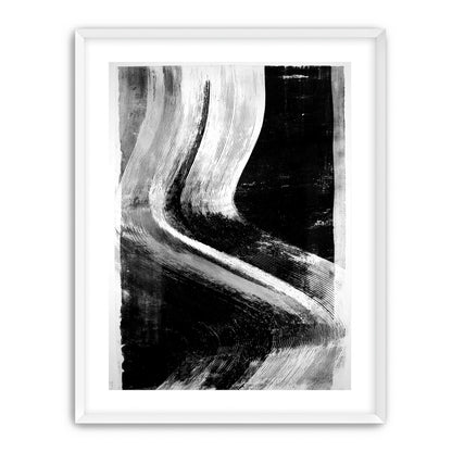 White sweep through black