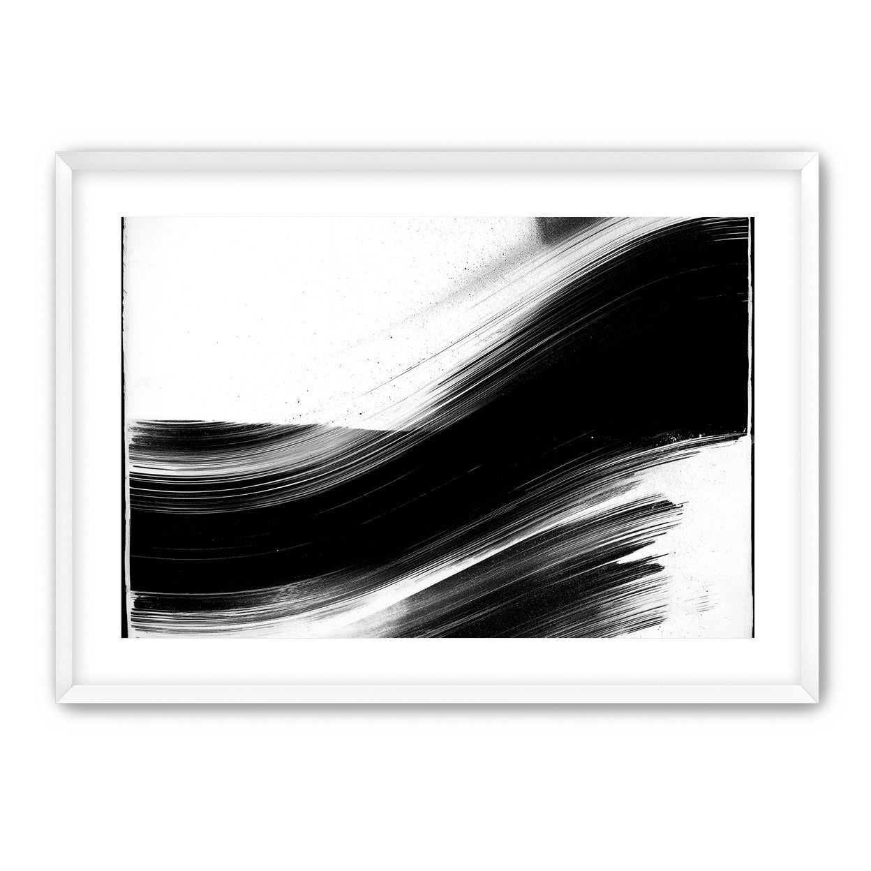 Black weight on white drift