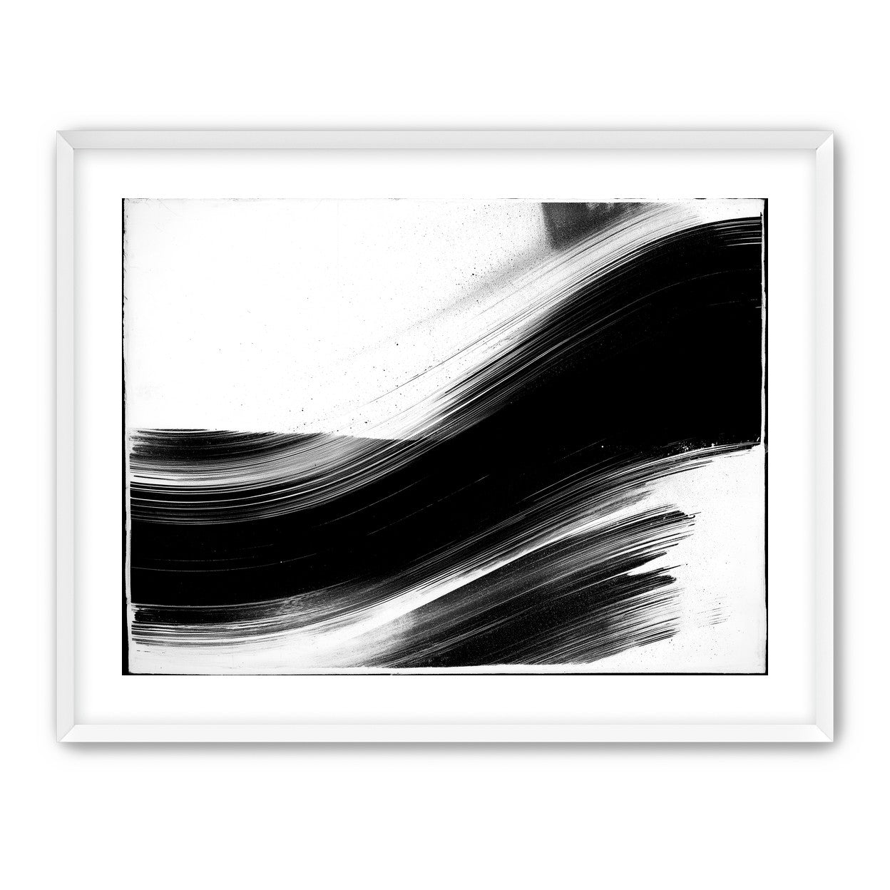Black weight on white drift