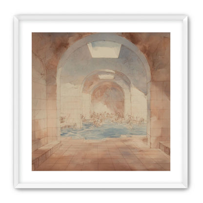 Steam under the arches