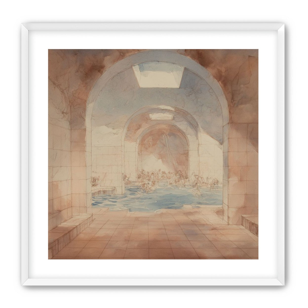 Steam under the arches