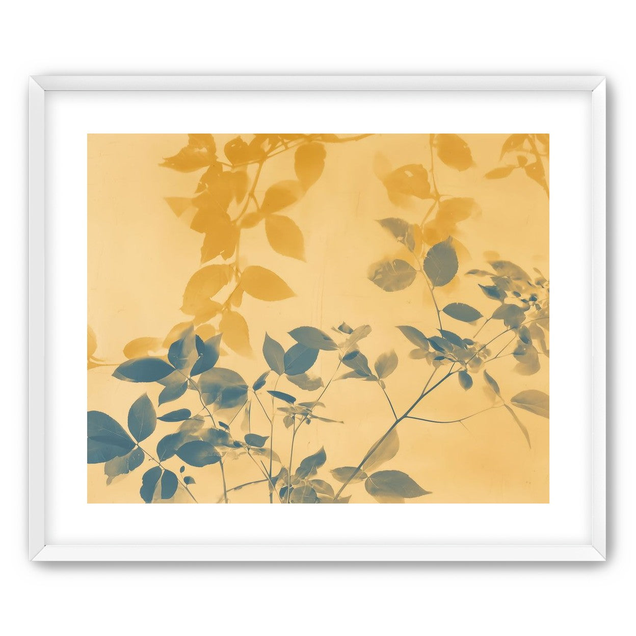 Translucent Film Over Leaves