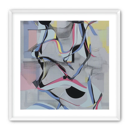 Ribbons snagged in the grid