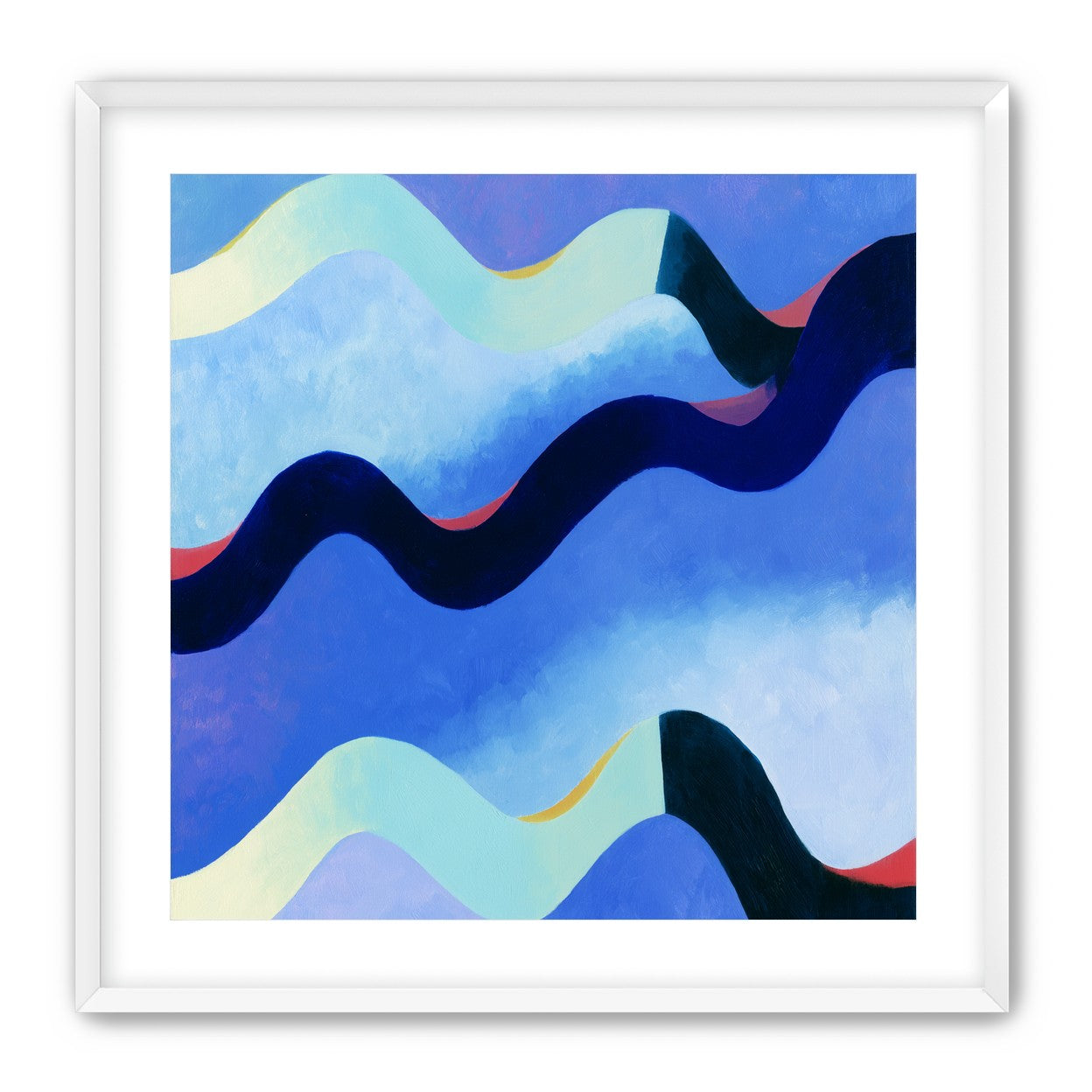 Pressure under the blue bands