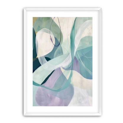 Teal and Lavender Arcs