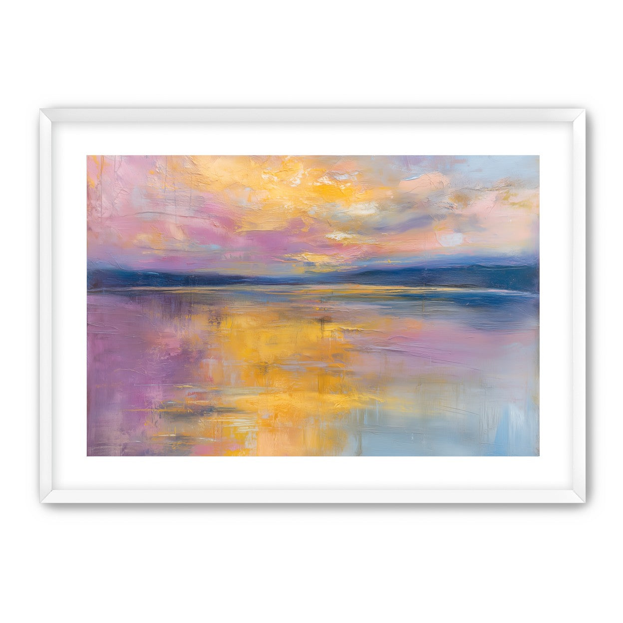 Lavendar Lakescape
