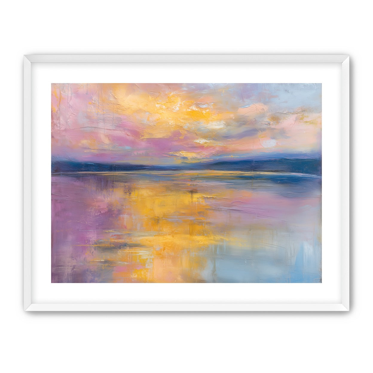 Lavendar Lakescape