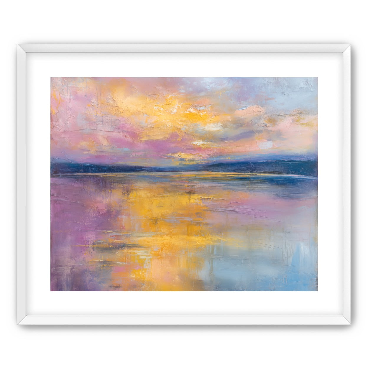 Lavendar Lakescape