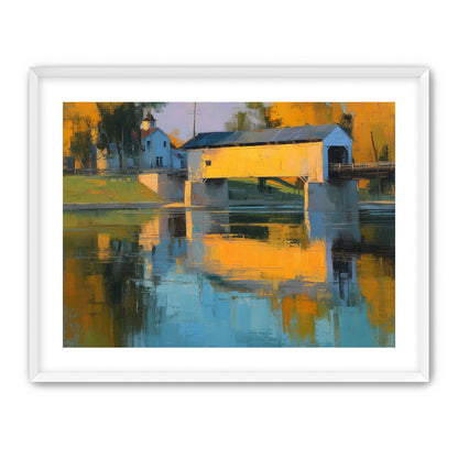 Golden Hour at the Covered Bridge