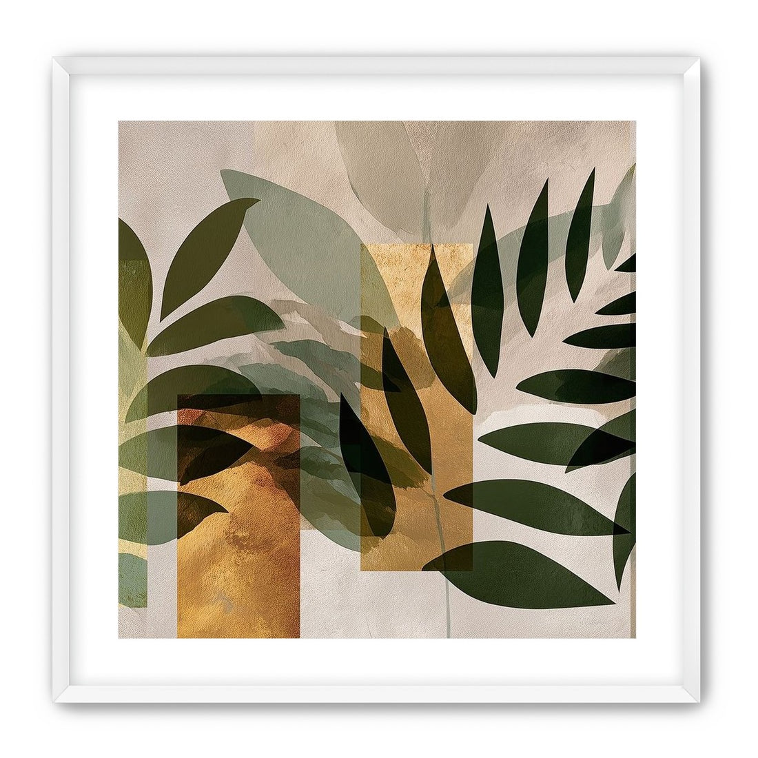Row of Ferns