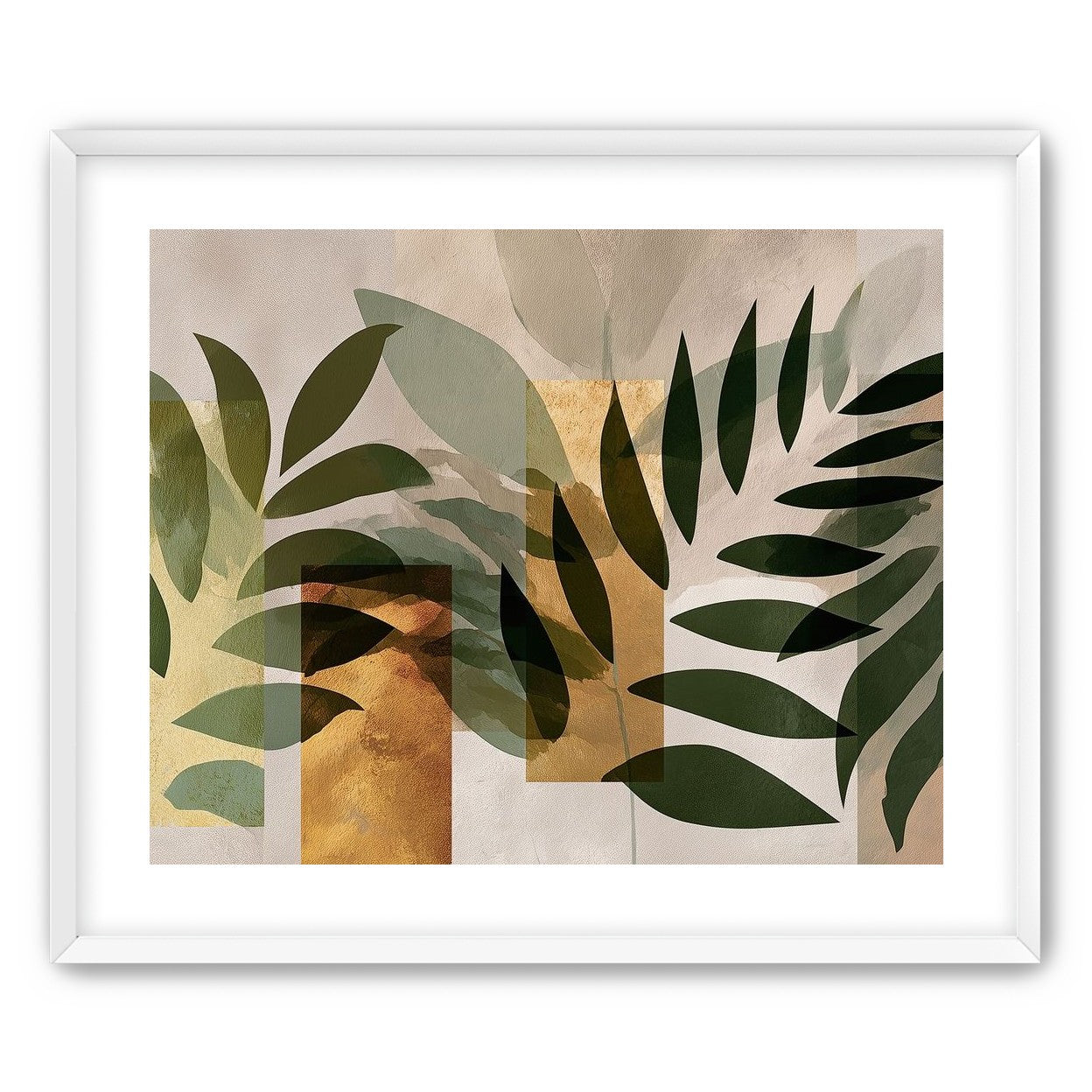 Row of Ferns