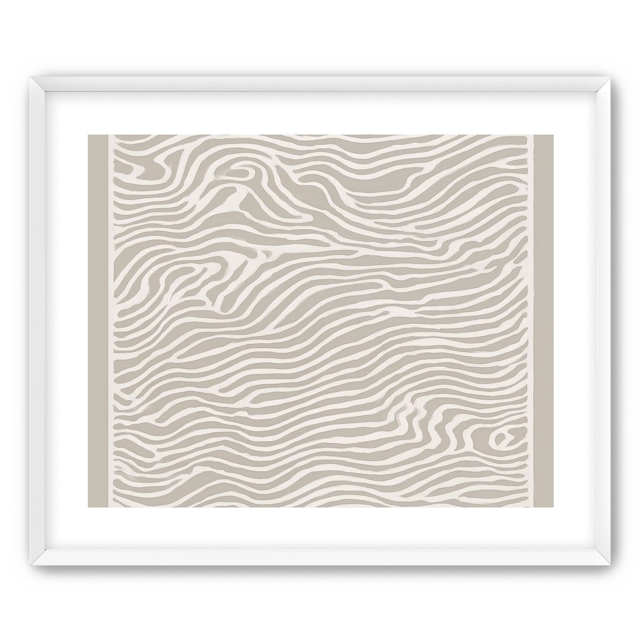 Lines Carved Across Surface Plane