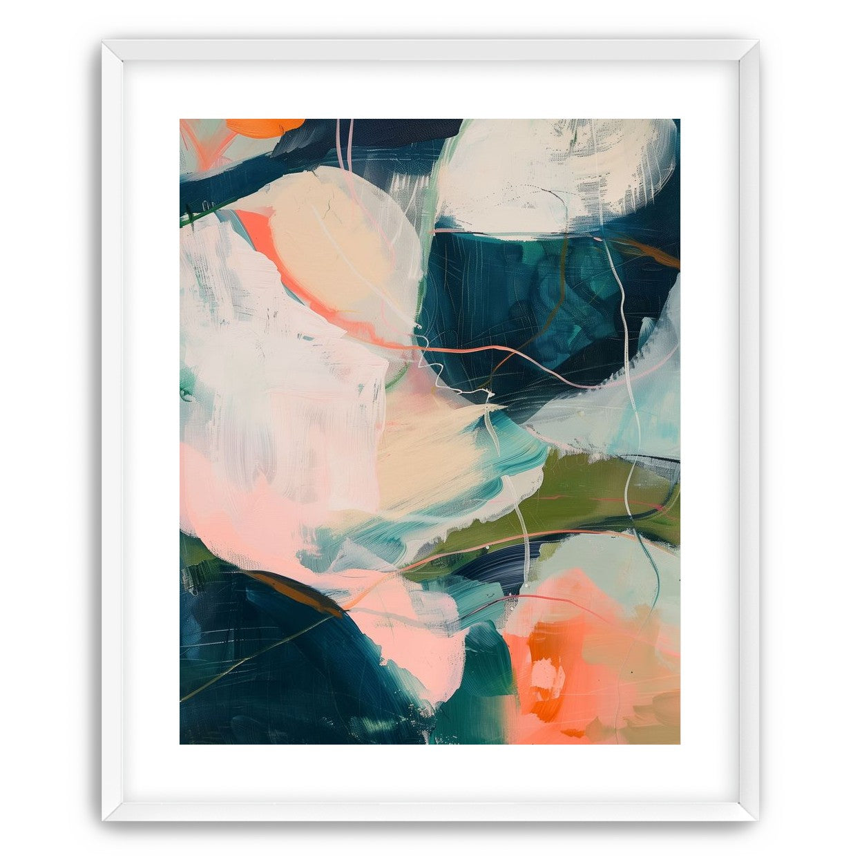 Coral Against the Deep