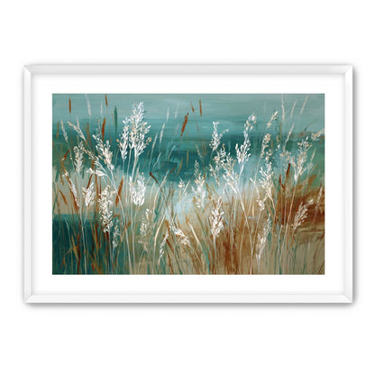 White Meadow Grasses Before Water |