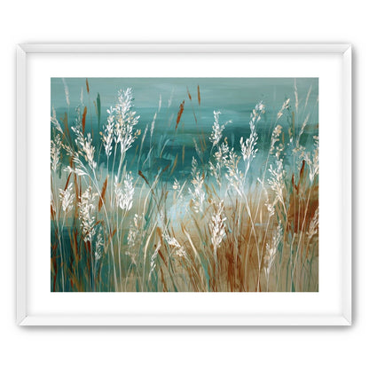 White Meadow Grasses Before Water |