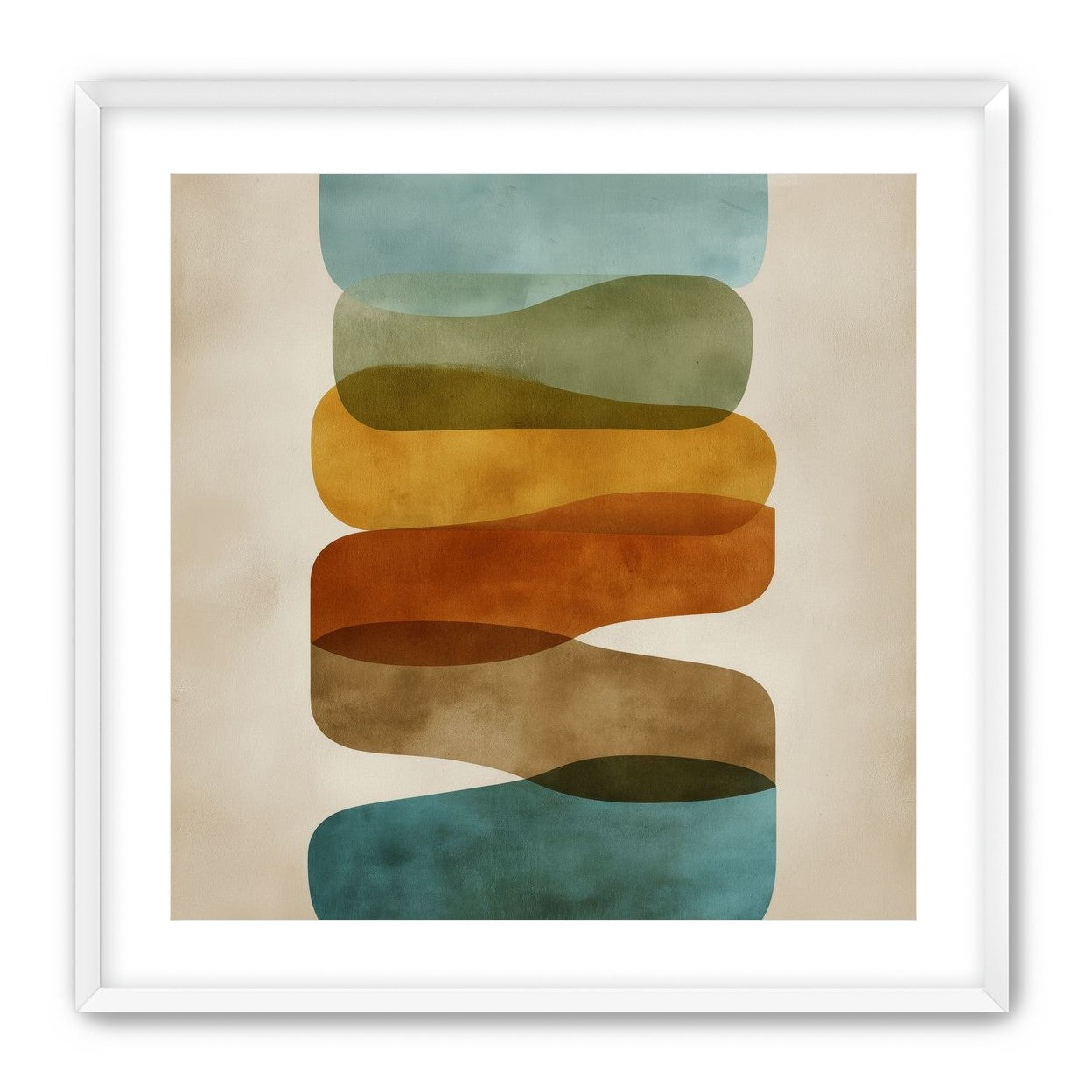 Ribbons of Muted Color