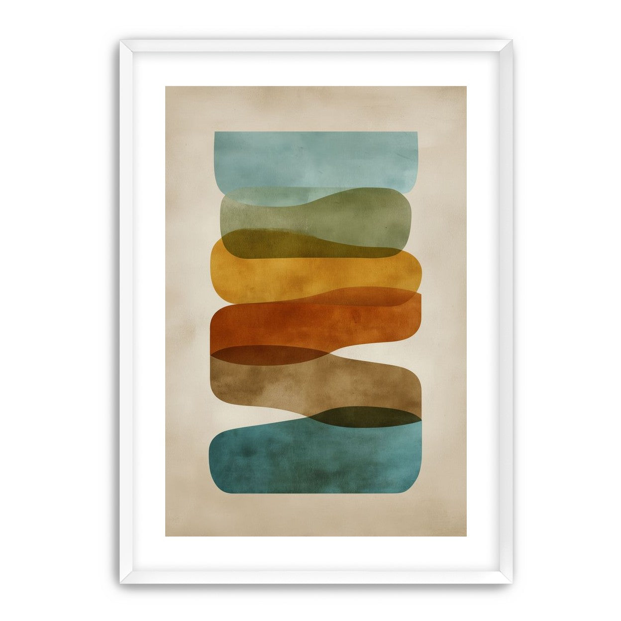 Ribbons of Muted Color