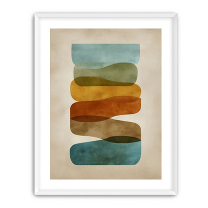 Ribbons of Muted Color