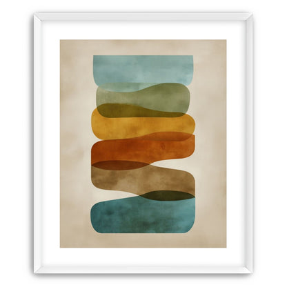Ribbons of Muted Color
