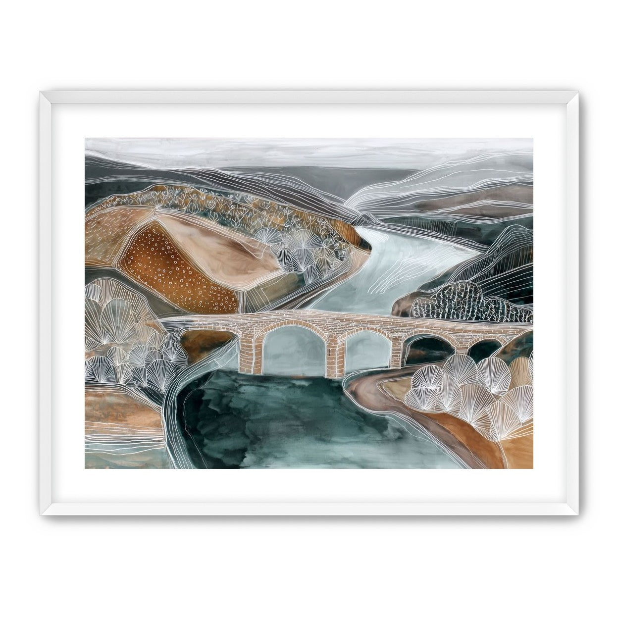 Three-Arch Stone Bridge