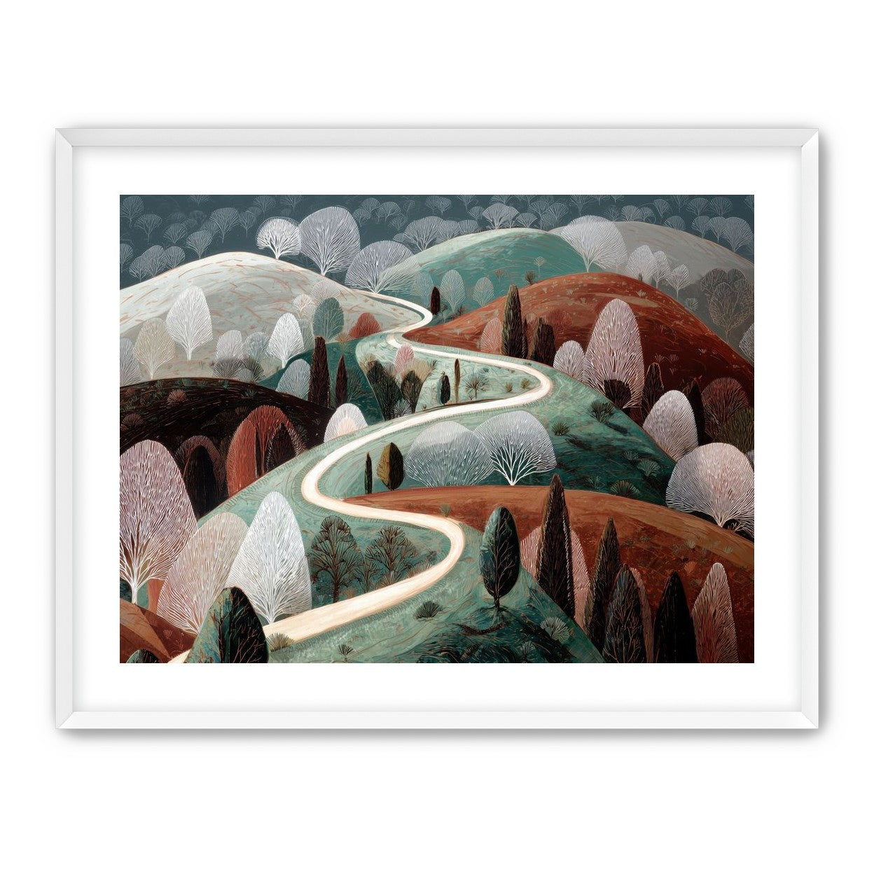 Trail Through the Hills