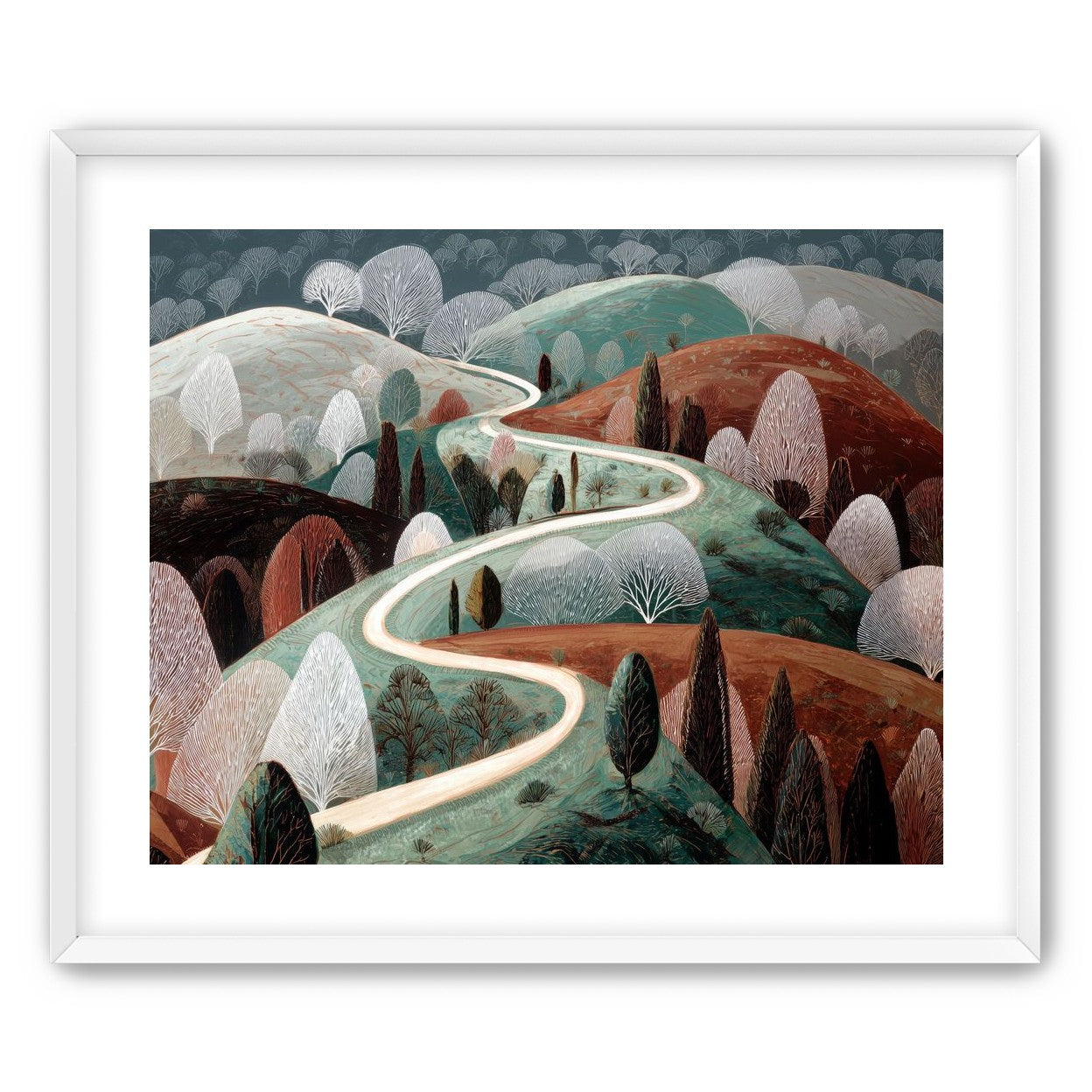 Trail Through the Hills