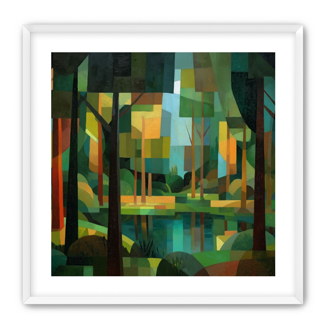 Geometric Trees and Light