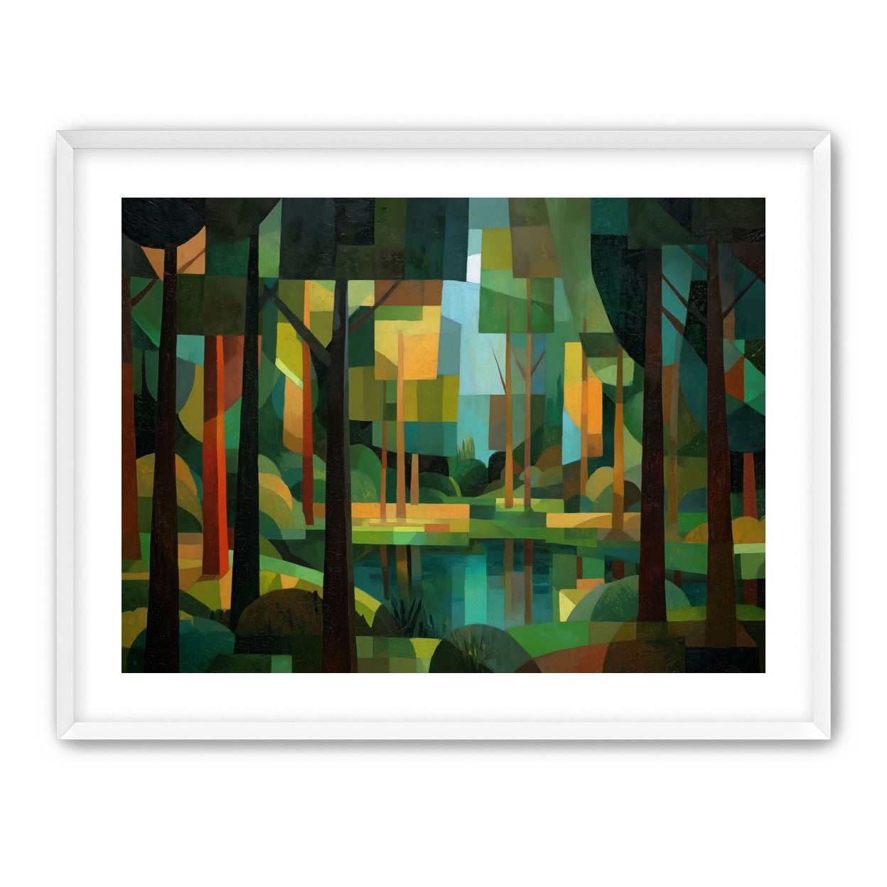 Geometric Trees and Light