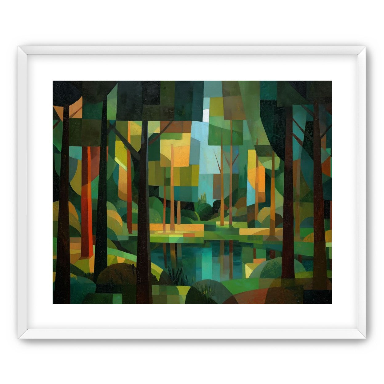 Geometric Trees and Light