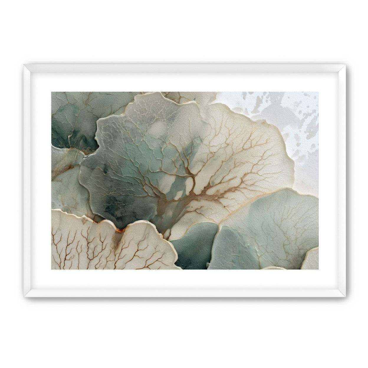 Translucent Leaves with Fine Veins