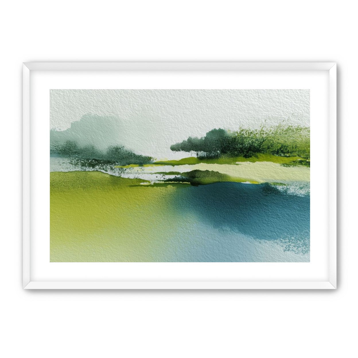 Watercolor Lakeshore