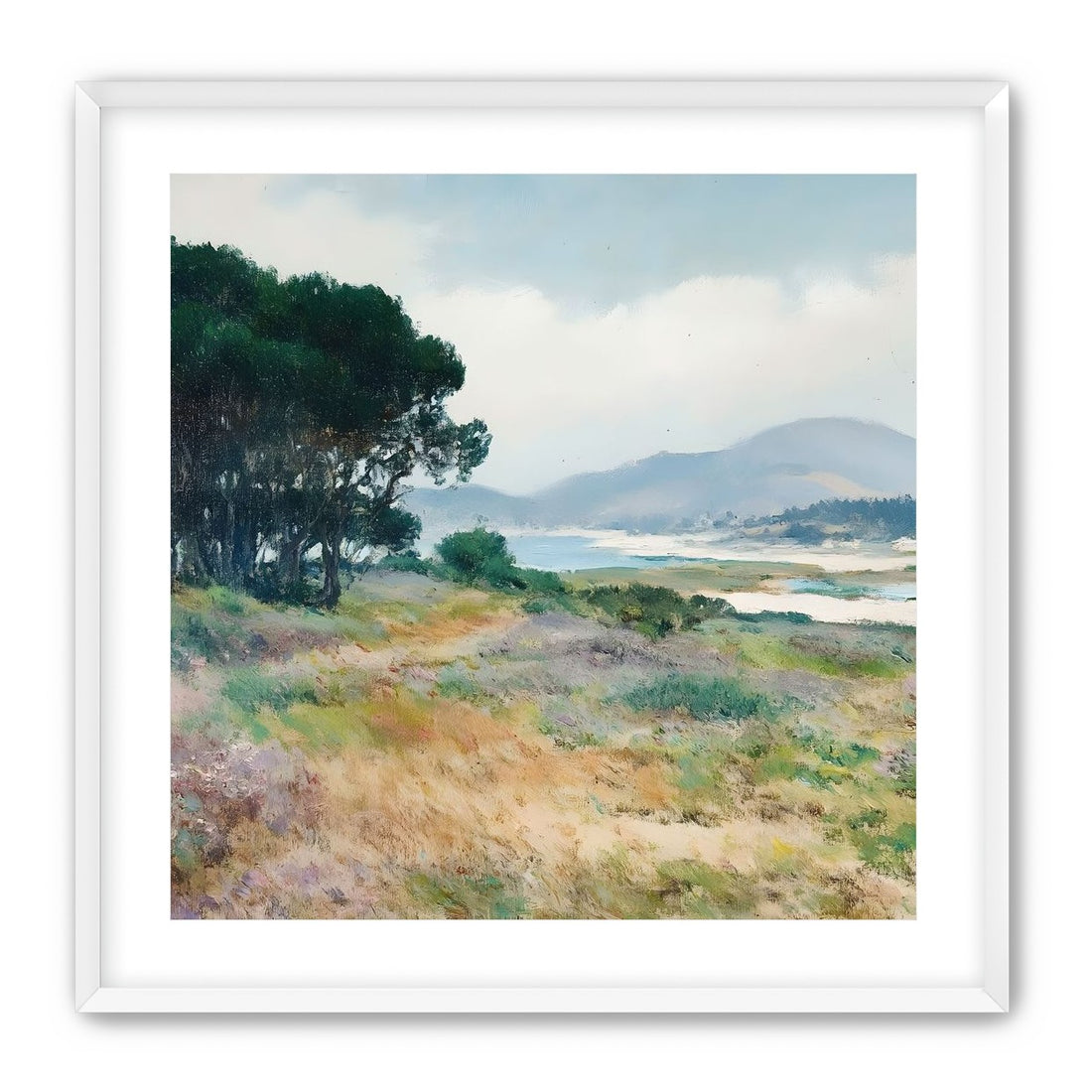 Trees Across the Meadow 