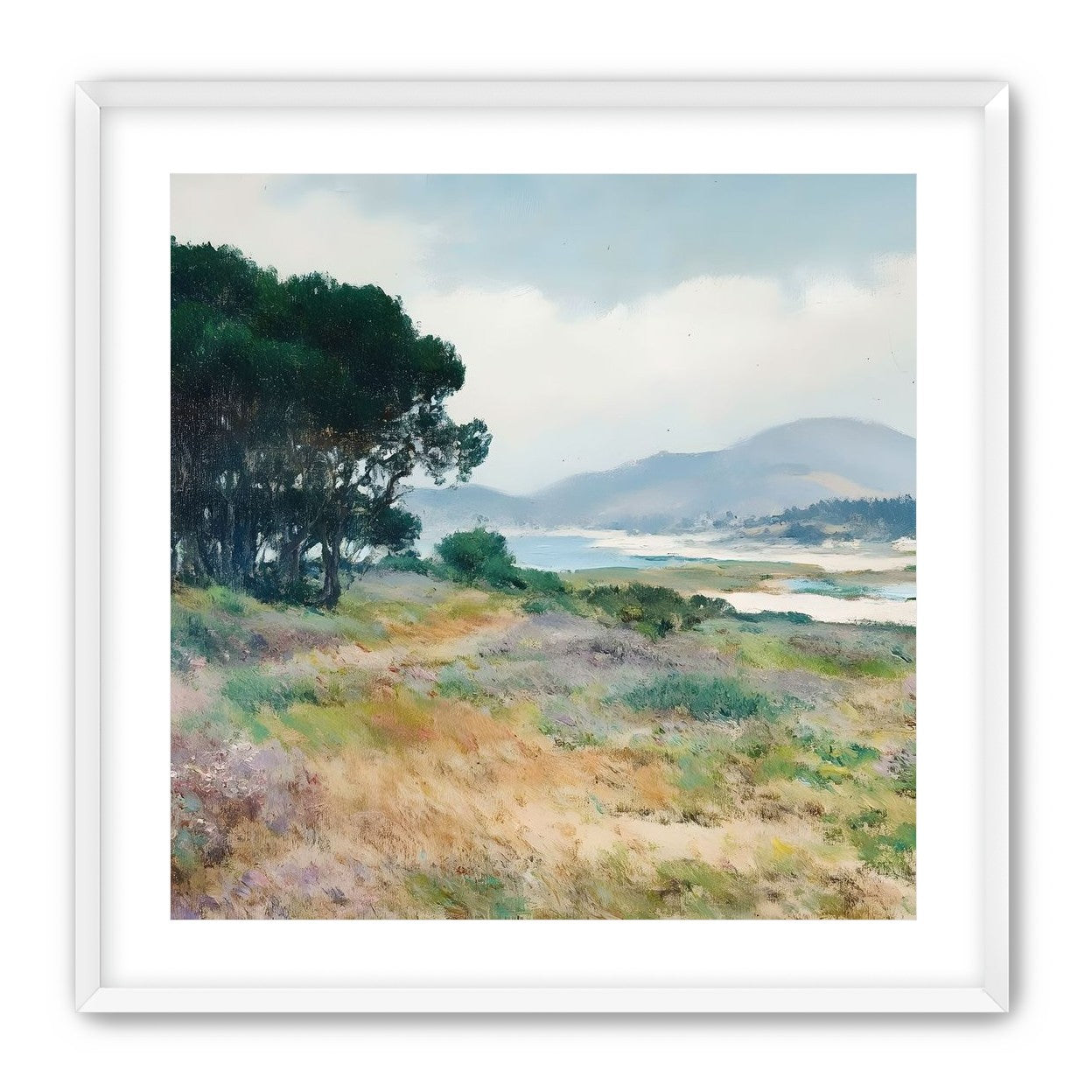 Trees Across the Meadow