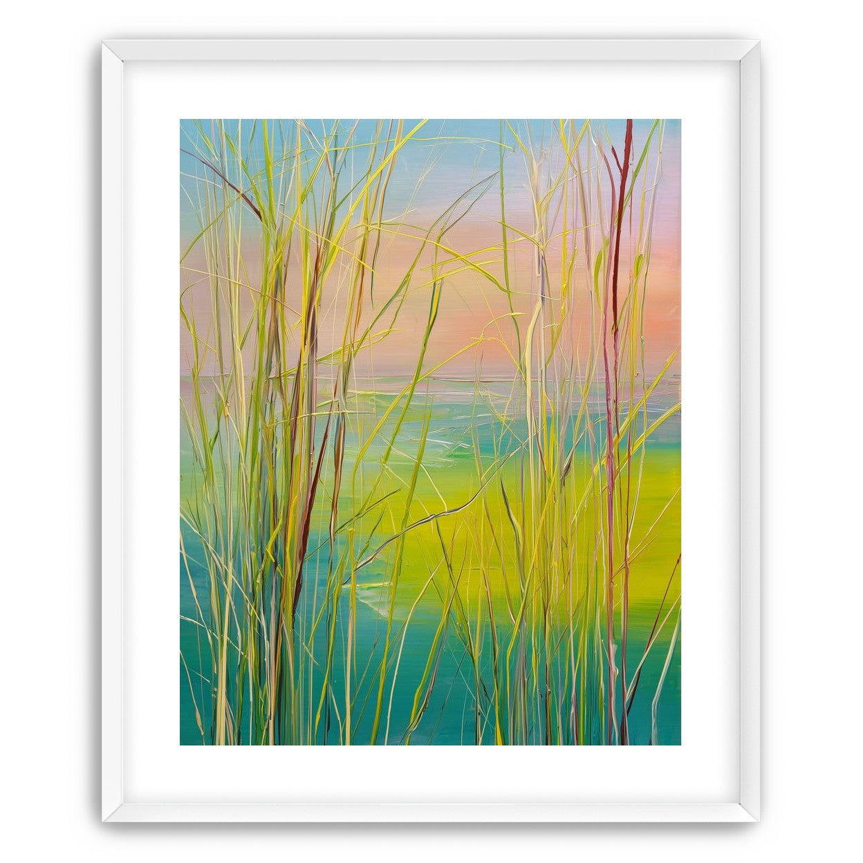 Reeds at Low Tide