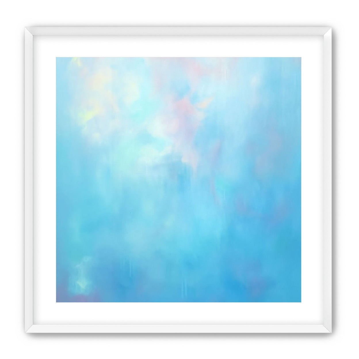 Shifts in Cerulean, Aqua, Golden Accents