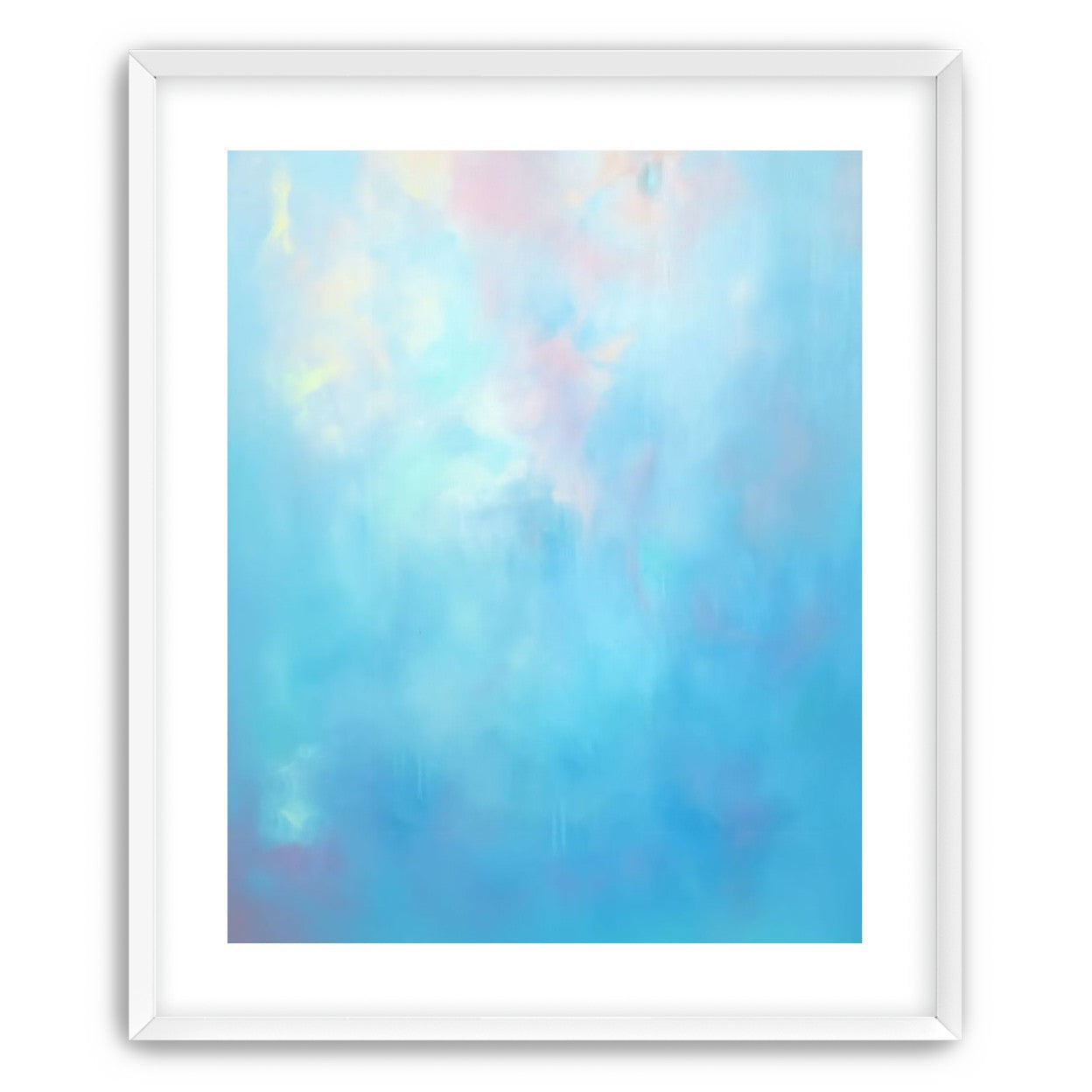 Shifts in Cerulean, Aqua, Golden Accents