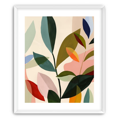 Cluster of Painted Leaves