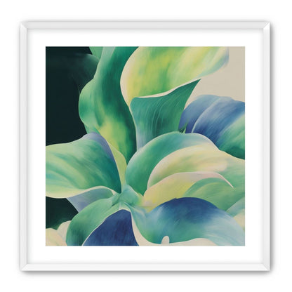 Leaves turning toward light