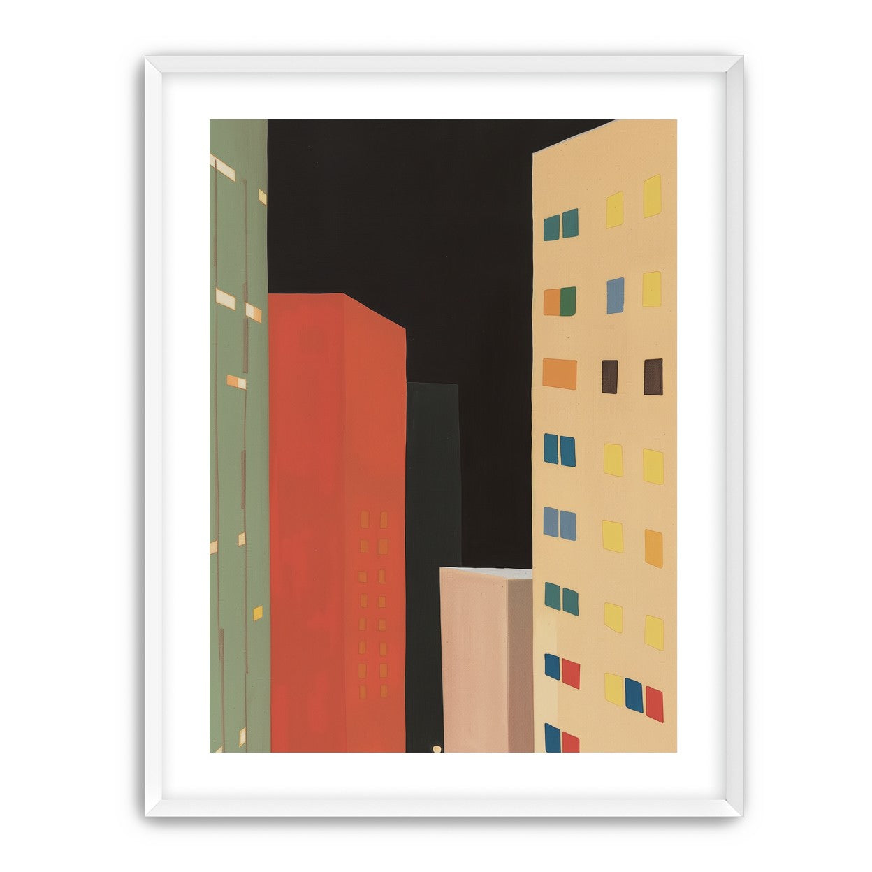 Color windows in the dark