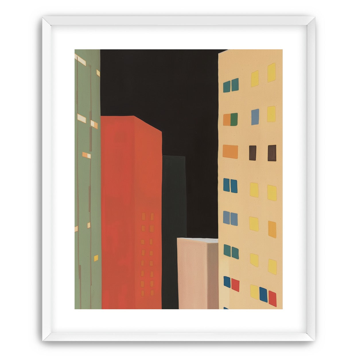 Color windows in the dark