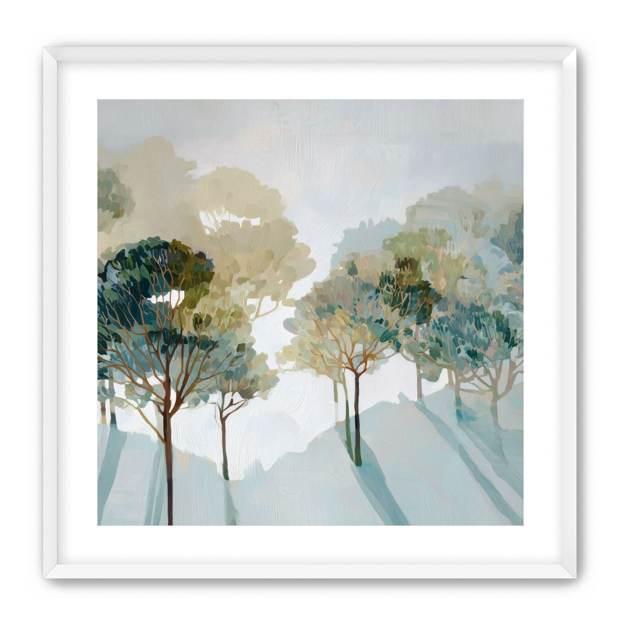 Light Filled Tree Line