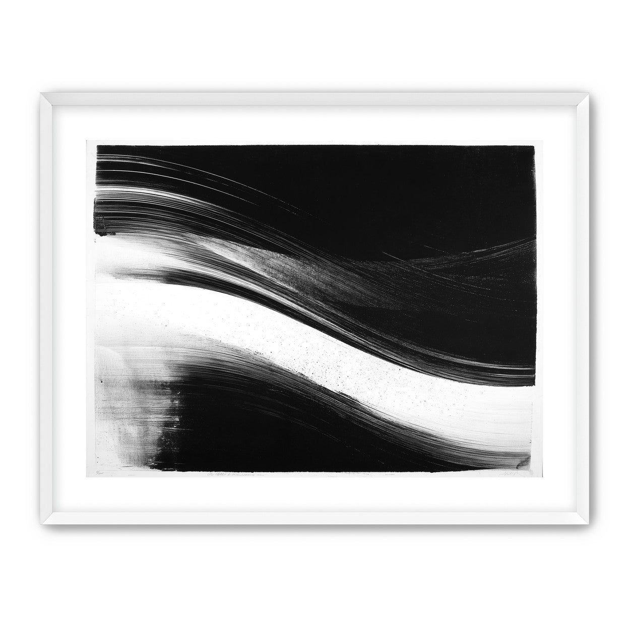 Pressure across a white band