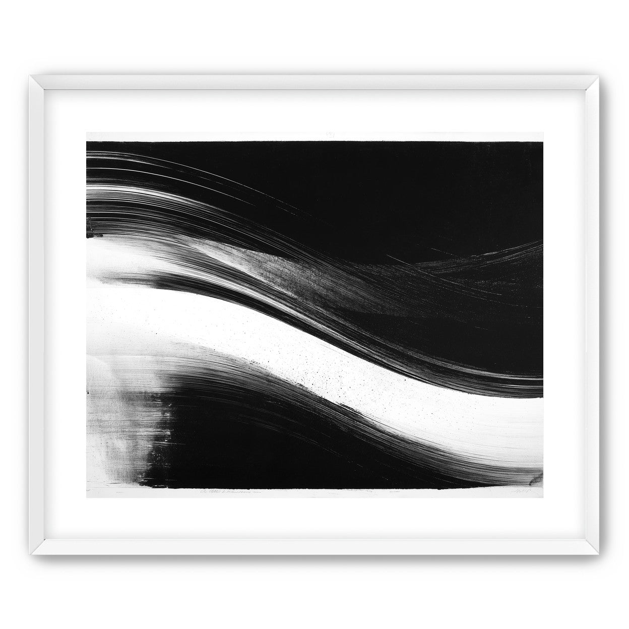 Pressure across a white band