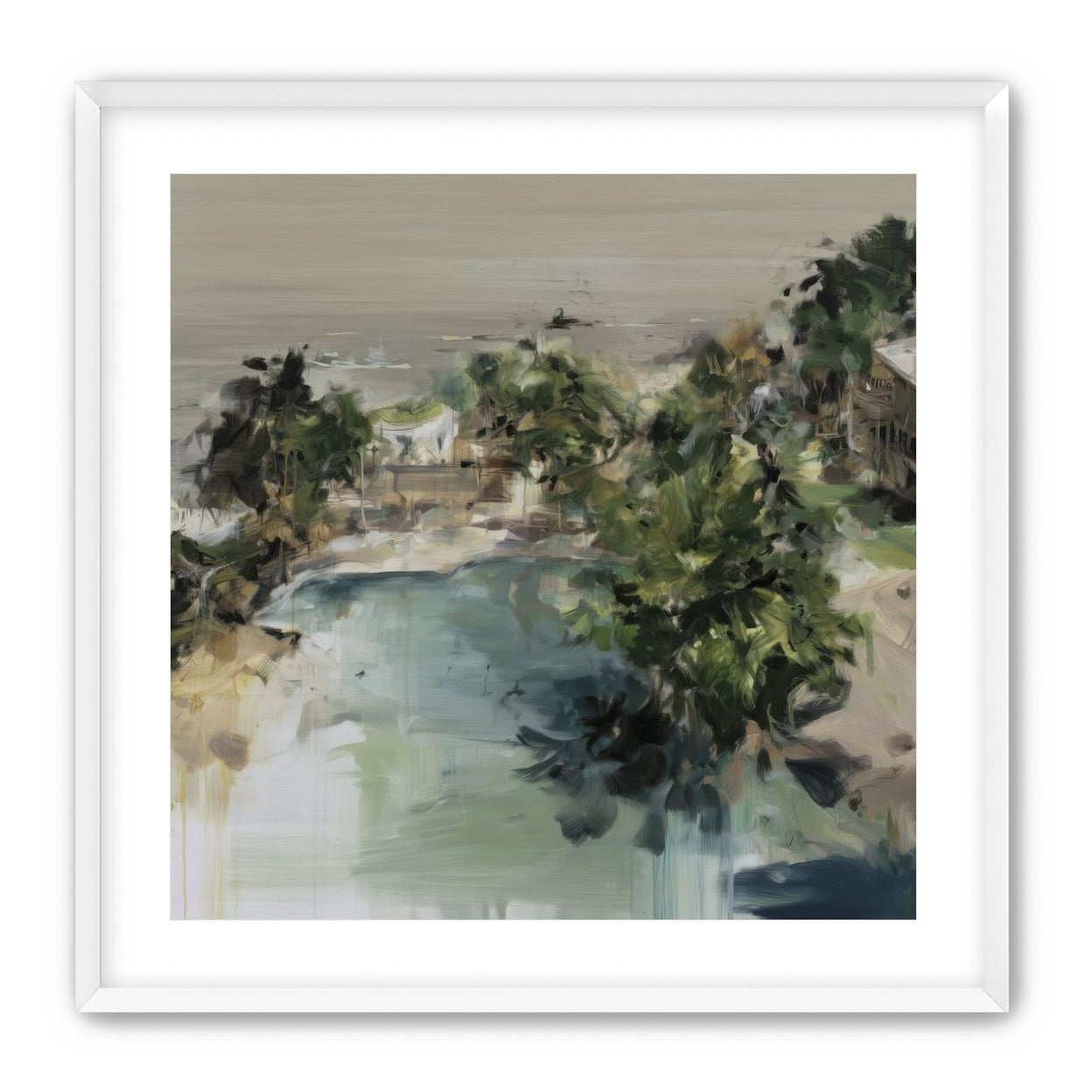 Overlook of Sand and Canopy