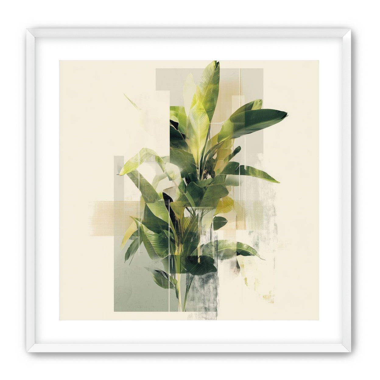 Plant in layered light