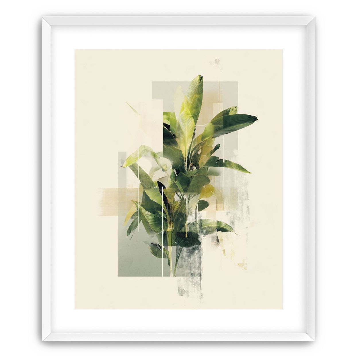 Plant in layered light