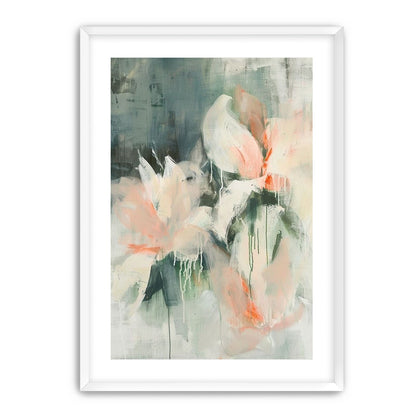 Drips on pale petals
